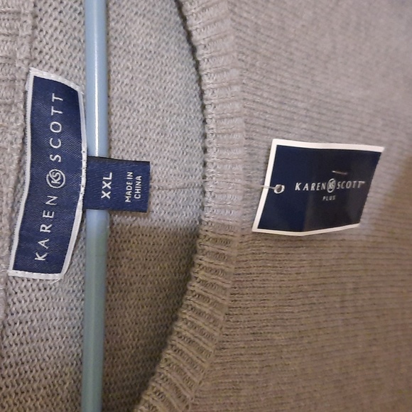 NWT. Karen Scott xxl sweater. - Picture 3 of 6